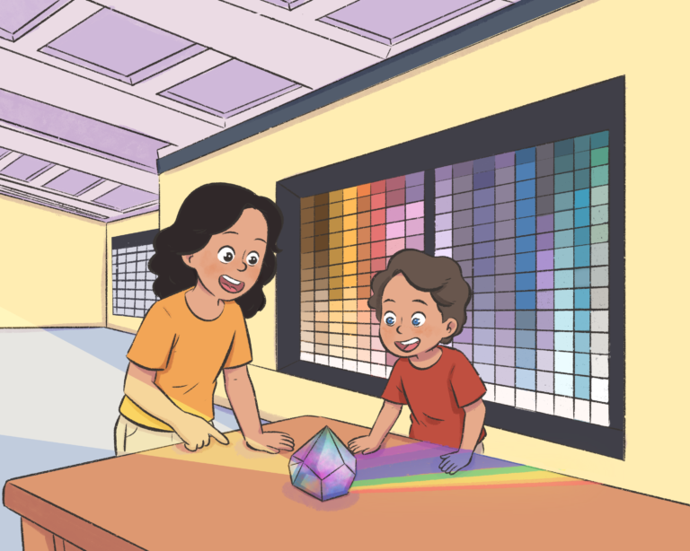 من قصة: حكاية الألوان في حياتنا – متوفرة الآن في المتجر